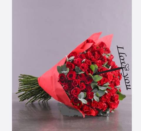 Rehana Valentine Red Bouquet