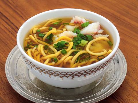Noodles Soup with Shrimp
