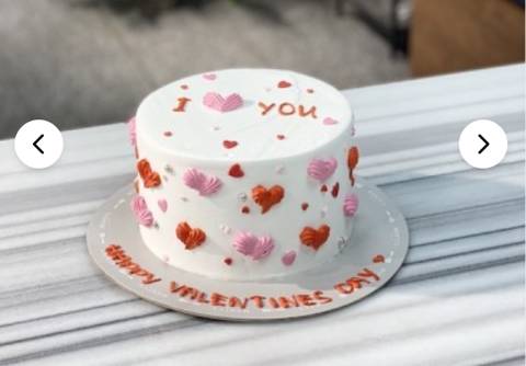 Love Heart Cake