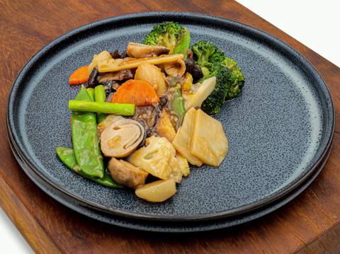 Mixed Vegetables with Oyster Sauce