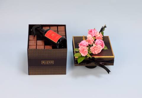 Sweet Roses with Perfume & Choco 7