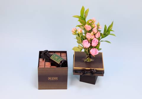 Sweet Roses with Perfume & Choco 20
