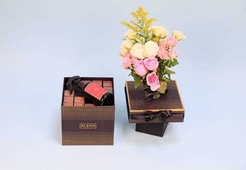 جوري مع عطر وشوكولاتة ١
