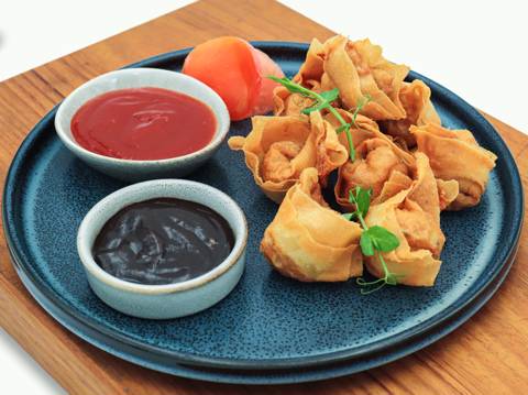 Fried Wanton with Shrimp & Chicken