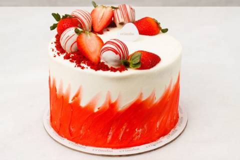 Strawberry Velvet Cake