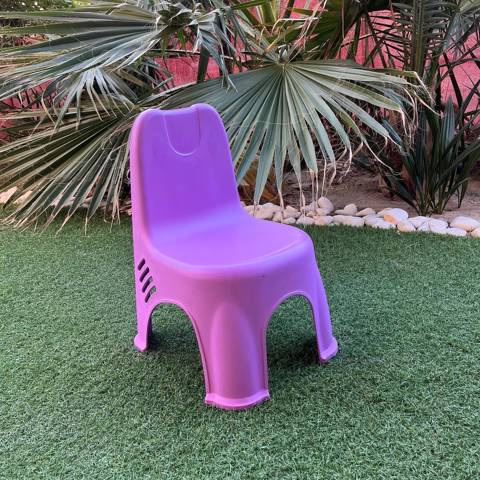Kids Chair - Purple Basic