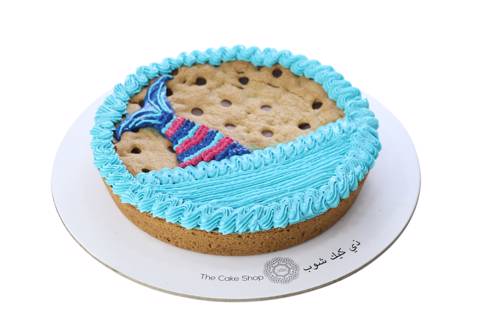 Mermaid Cookie Cake