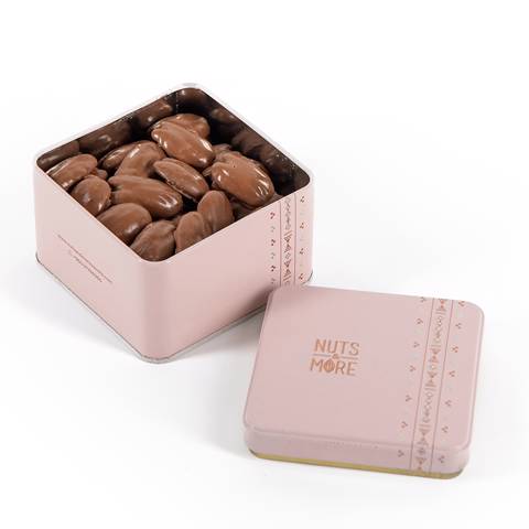 Pecan Chocolate Small Metal Box