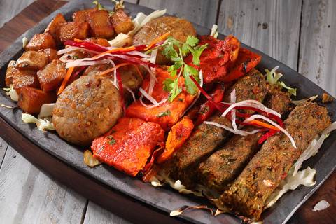 Dawat Special Vegetarian Platter
