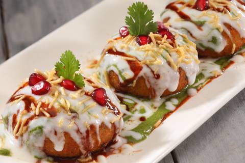 Aloo Tikki Chaat