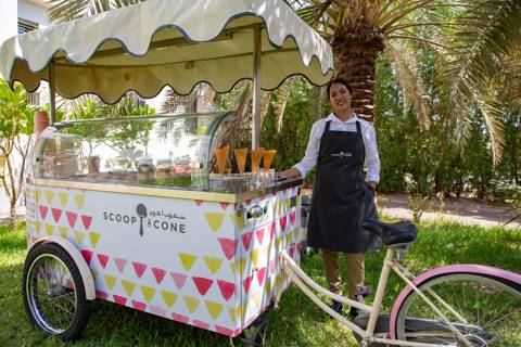 Gelato Cart for 30-40 Persons