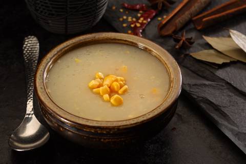 شوربة الذرة والدجاج