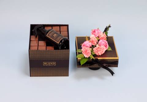 Sweet Roses with Perfume & Choco 6
