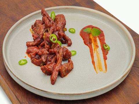 Fried Beef Szechuan Style