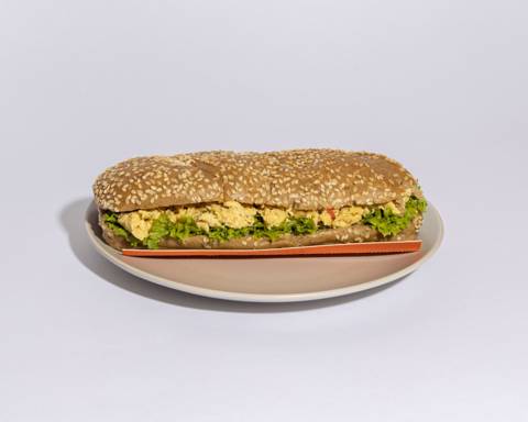 Eggplant Sandwich Brown Bread