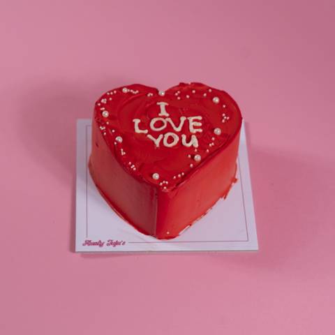 Love Heart Cake