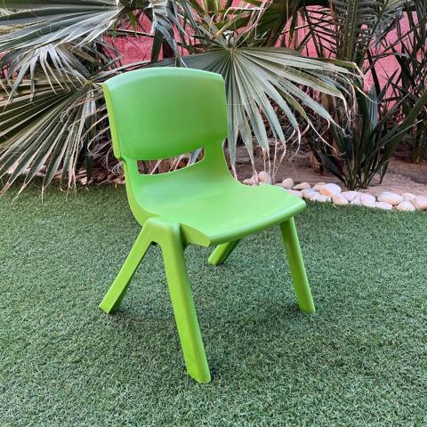 Kids Chair - Green Thin