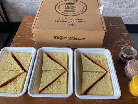 French Triangle Toast Box