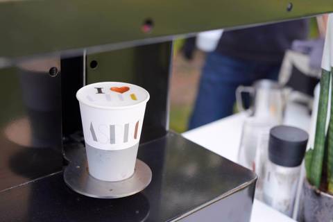Printed Coffee Station  for 50 Persons