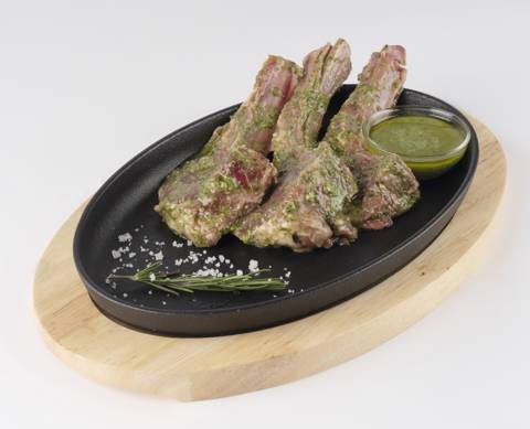 Pesto Lamb Chops