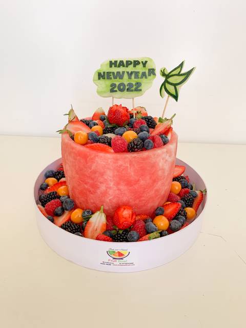 Berry Blast Single Layer Cake