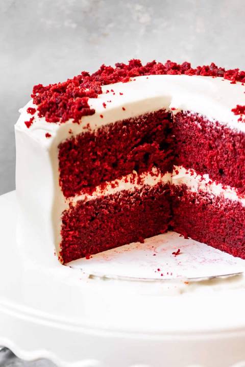 Red Velvet Cake - 8 Large Slices