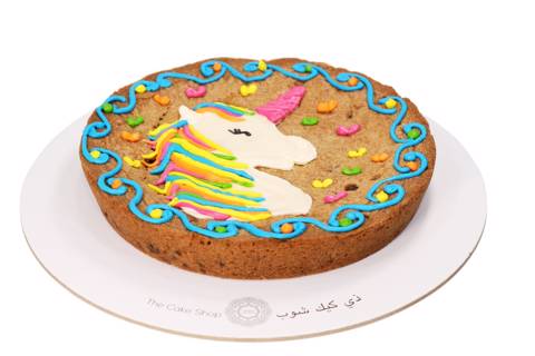 Big Unicorn Cookie Cake