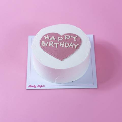 Birthday Heart Cake