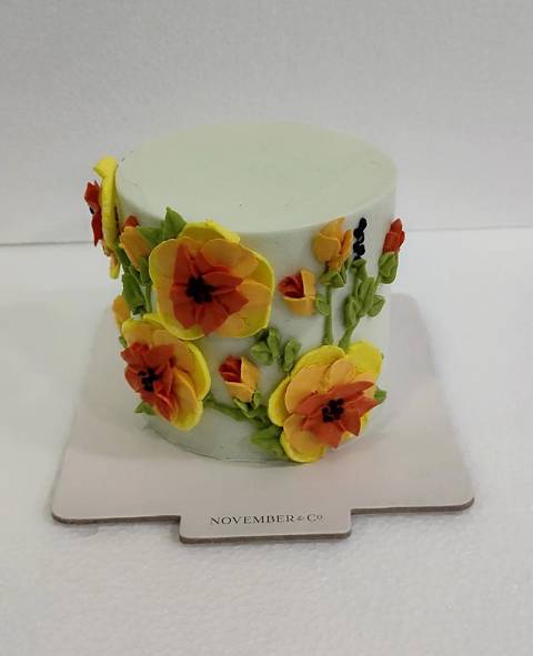 Bright Bloom Cake - Medium