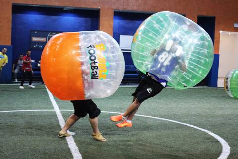 Bubble Football for 30 Persons