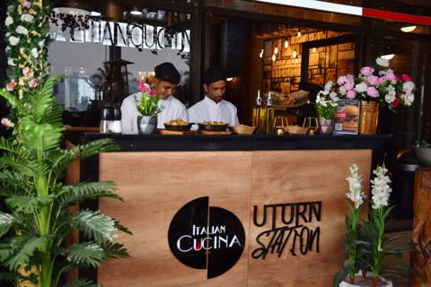 Italian Cucina Station for 35 Persons