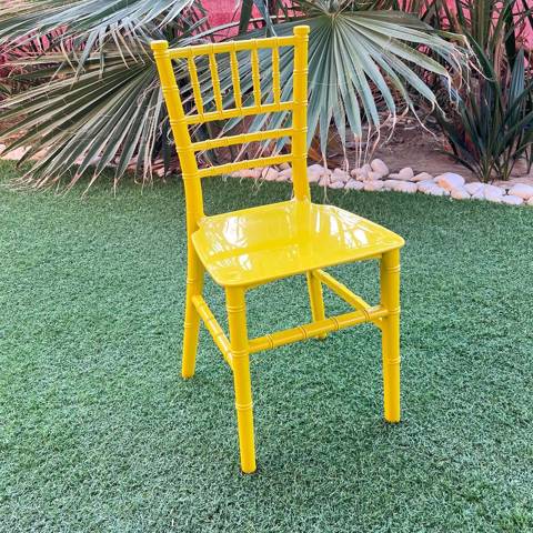 Kids Chair - Yellow Classy