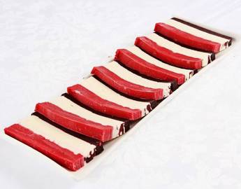 Ice Cream Cassata Vanilla, Mango & Strawberry -Medium