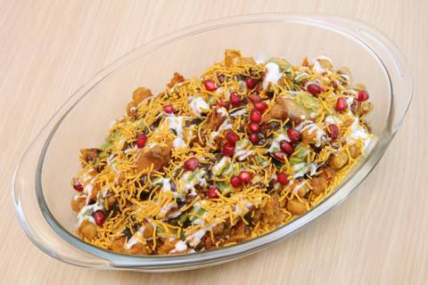 Chaat Salad with Potato & Chickpea