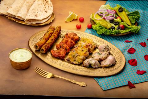 Murgh Kebab Platter