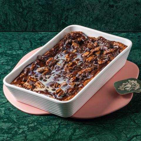 بودينغ بريوش بالشوكولاتة