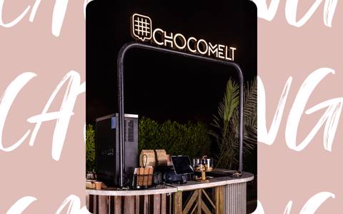 Chocomelt Dessert Station for 50 Persons