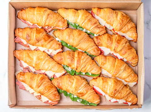 Croissant Sandwiches Box