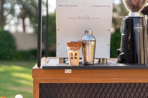 Cold Coffee Station for 25 Persons 