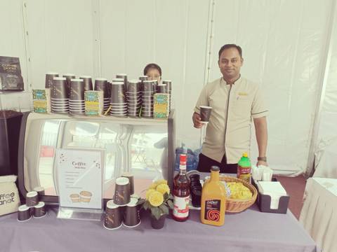 Coffee Station for 25 Persons