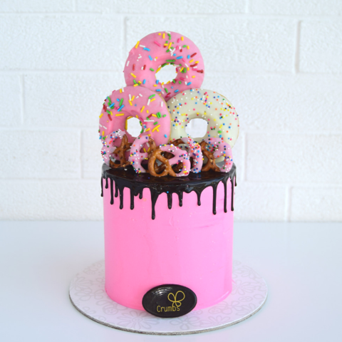 كيكة الكوكي دونات