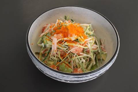 Salmon & Crab Salad