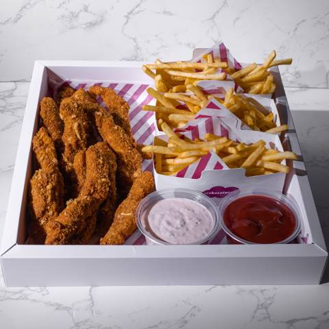 Crispy Chicken Tenders & Fries Box