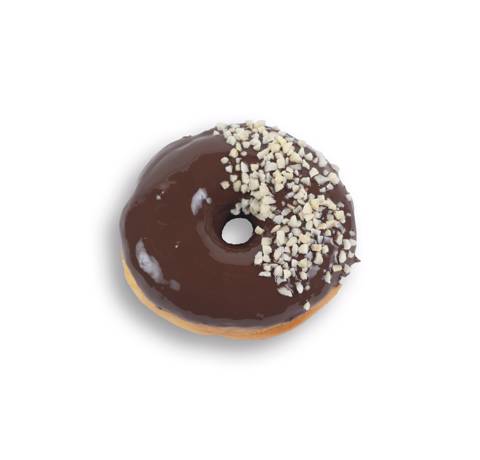Dark Chocolate Almond Donut