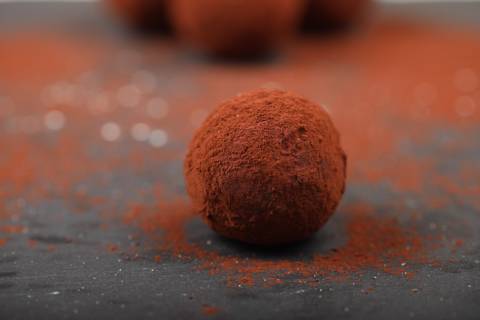 Dark Chocolate Ganache Balls Box