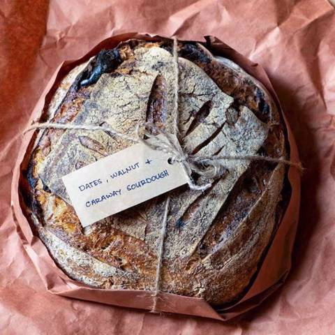 Date, Walnut & Caraway Sourdough Bread