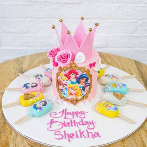 Disney Princess Cake & Cakesicles