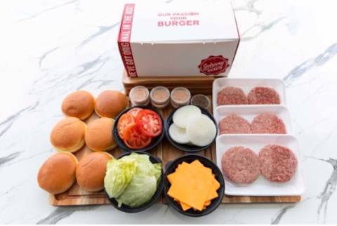 DIY Beef Burgers Box - Large