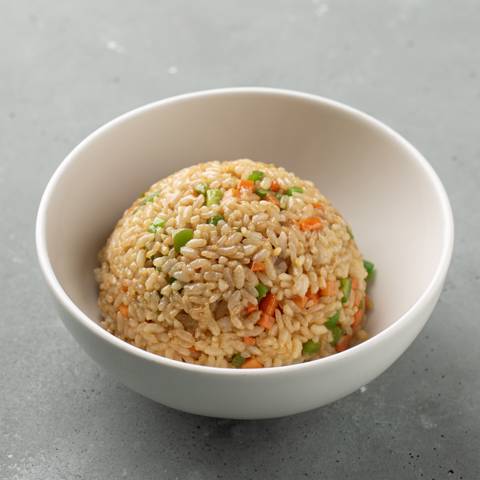 أرز مقلي مع الخضار