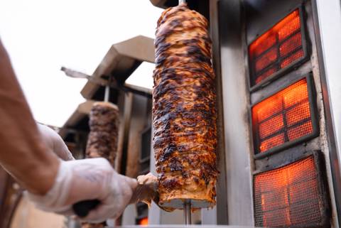 Shawarma Station for 50 Persons